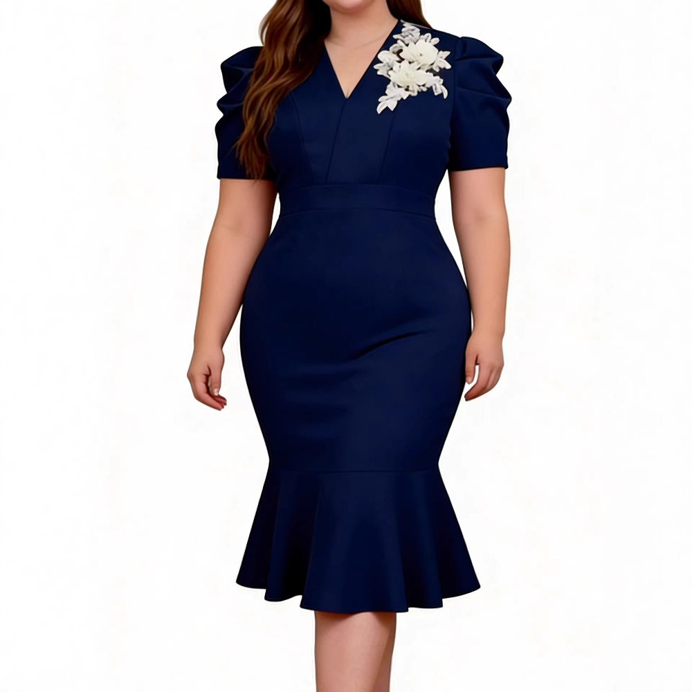 Women Dress Long Dresses Sexy  - Wrap Dress Work ulasan dan harga