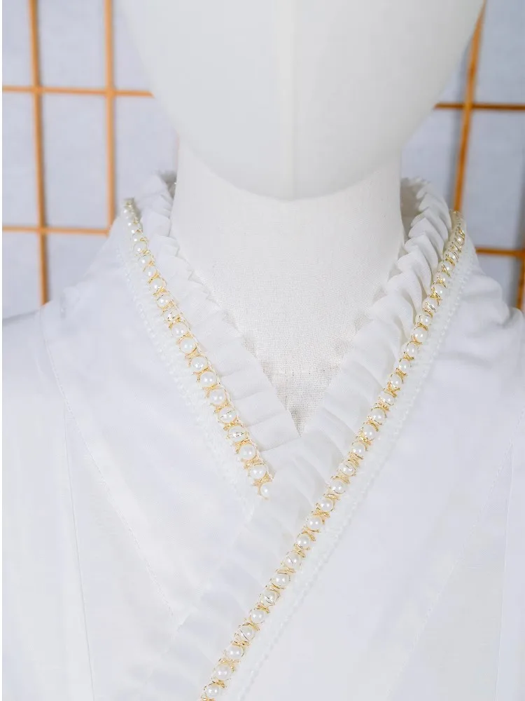Lace-Trimmed Kimono Undergarme - Women'S Formal Traditional Wear ulasan dan harga