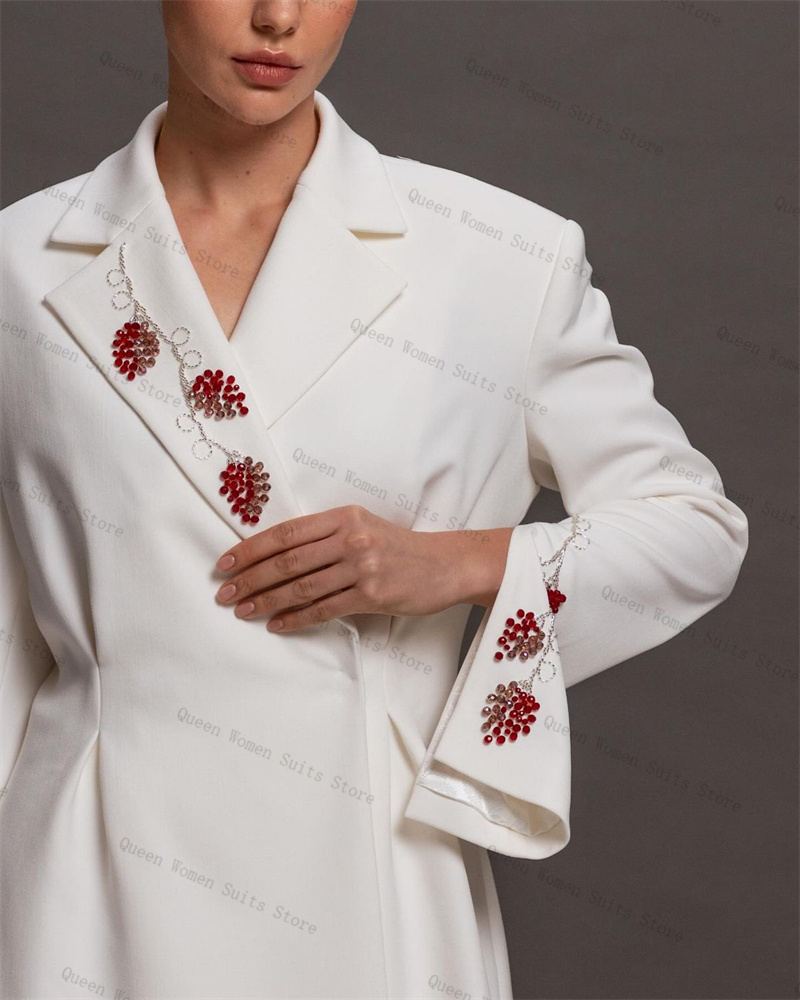 Luxury White Women Suit Skirt  - Women Luxury Formal Wear ulasan dan harga