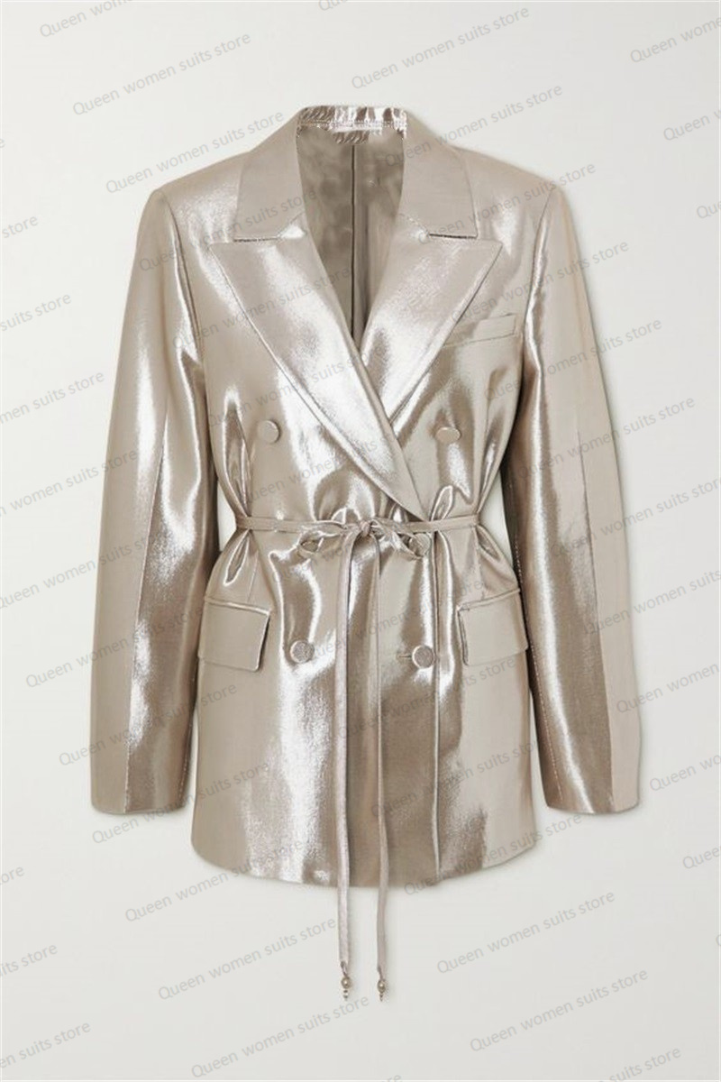 Shiny Satin Wedding Women Suit - Women'S Formal Wear For A Wedding ulasan dan harga