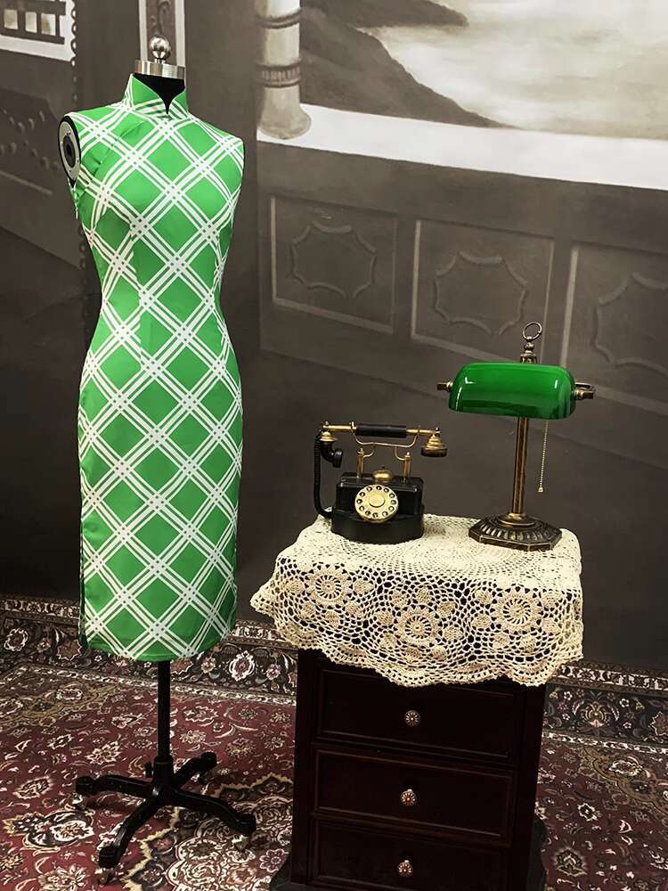 In the Mood for Love Maggie Ch - Women'S Green Formal Wear ulasan dan harga