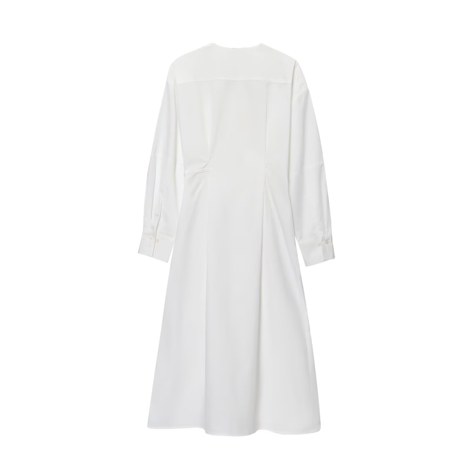 BSAY casual big shirt dresses  - Wrap Dress Work ulasan dan harga