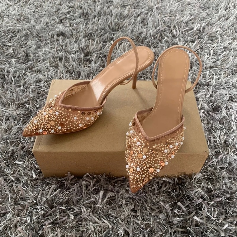 YNPO Fashion High Heeled Forma - Slingback Heel Formal ulasan dan harga