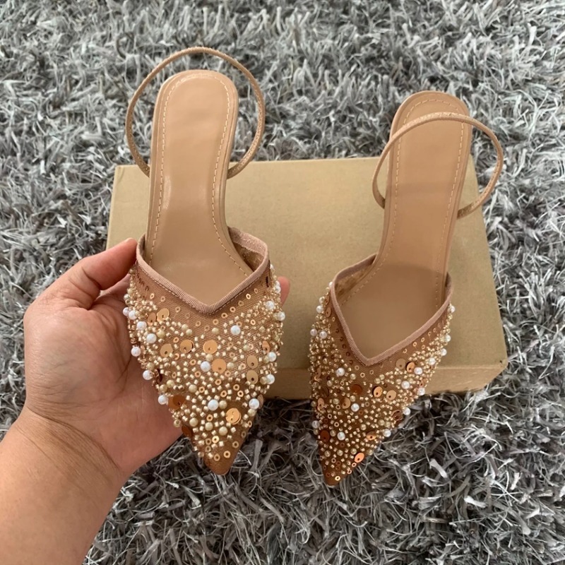 YNPO Fashion High Heeled Forma - Slingback Heel Formal ulasan dan harga