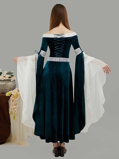 DAIZBELLA Women's Medieval Ren - Women'S Green Formal Wear ulasan dan harga
