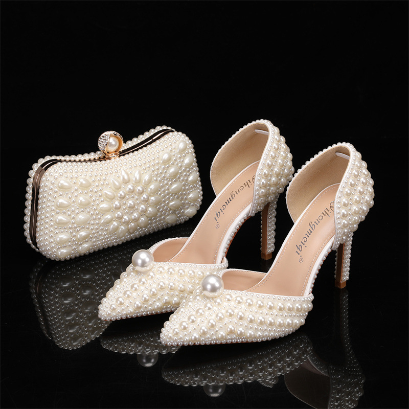 Bag and Shoe Set for Women Pea - Women Formal Wear For Wedding ulasan dan harga