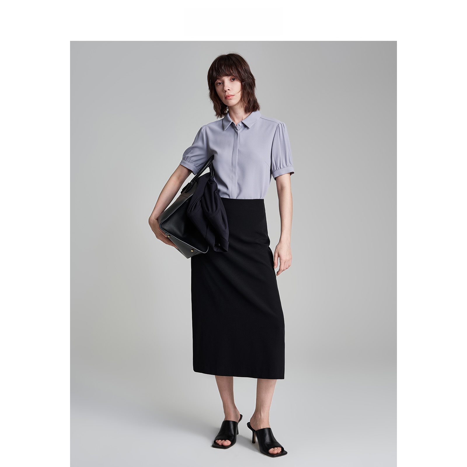 LeLenth Casual Short Sleeve Ch - Women Formal Wear Interview ulasan dan harga