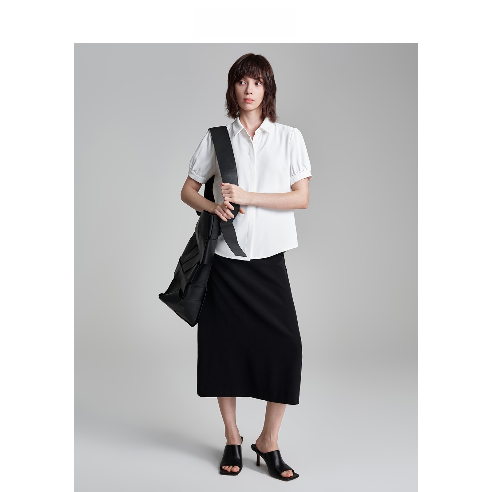 LeLenth Casual Short Sleeve Ch - Women Formal Wear Interview ulasan dan harga