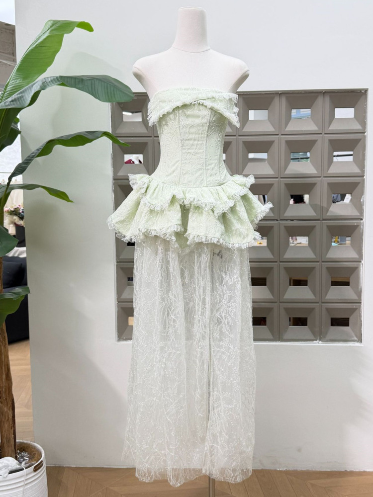DFDG Women's Spring Light Gree - Women'S Green Formal Wear ulasan dan harga