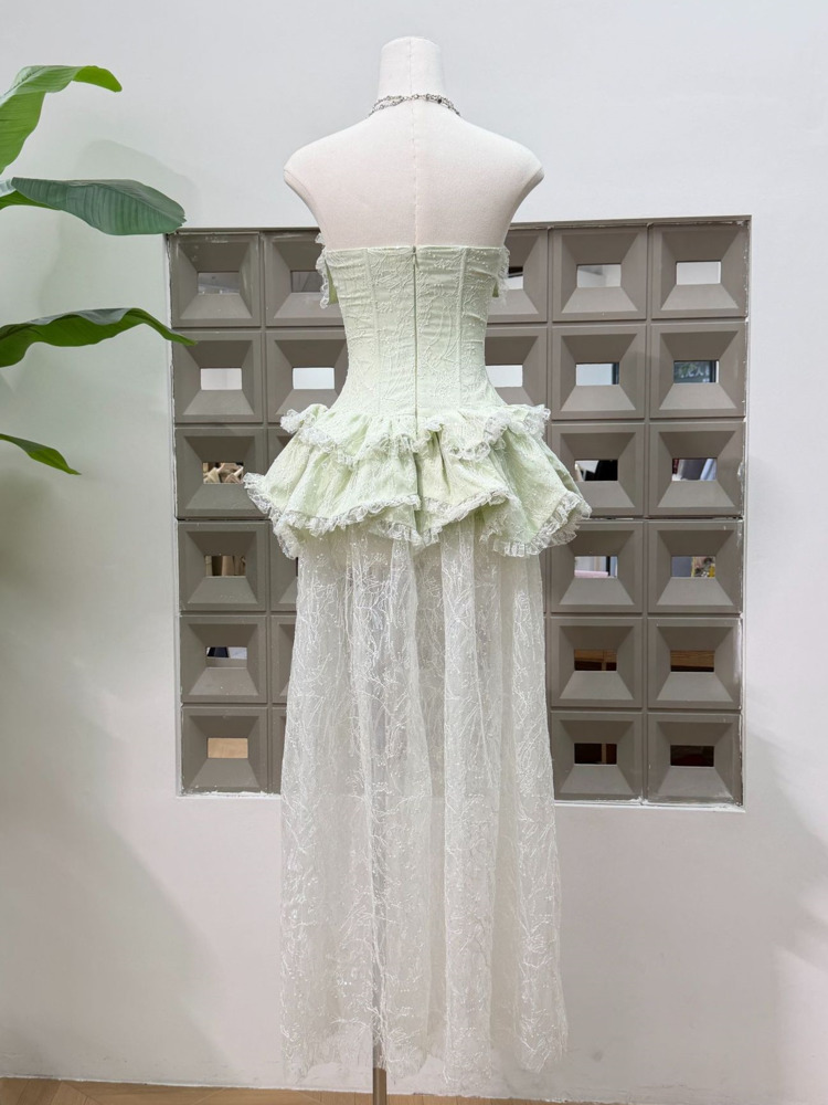 DFDG Women's Spring Light Gree - Women'S Green Formal Wear ulasan dan harga