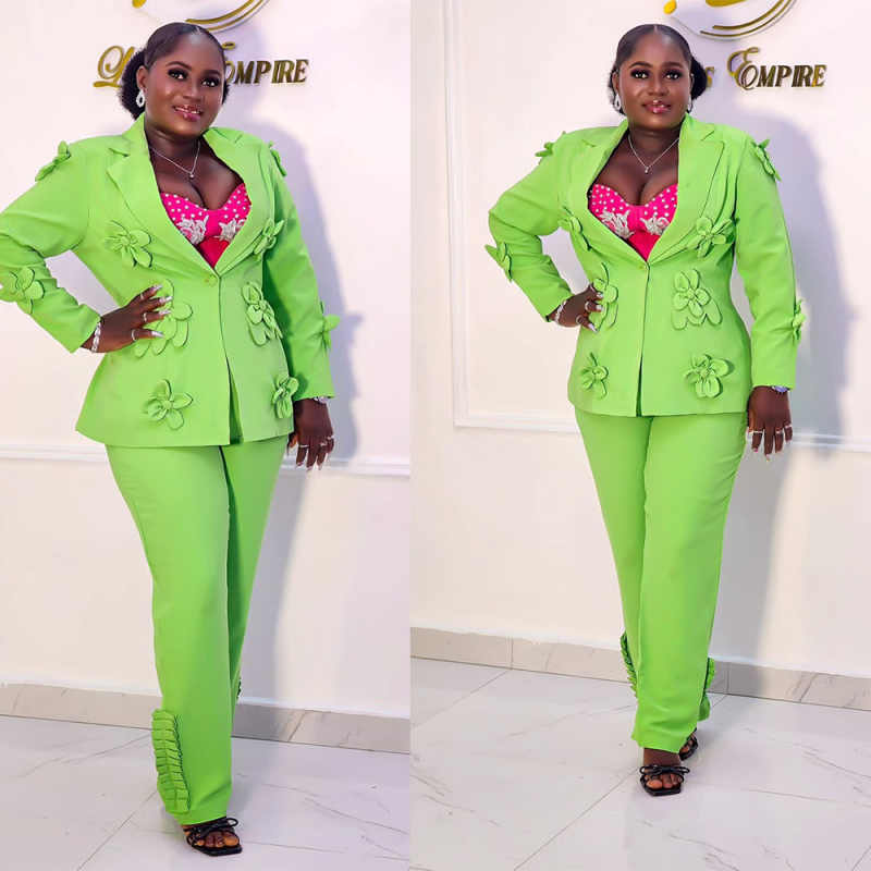 Plus Size Green Women Blazer S - Women'S Green Formal Wear ulasan dan harga