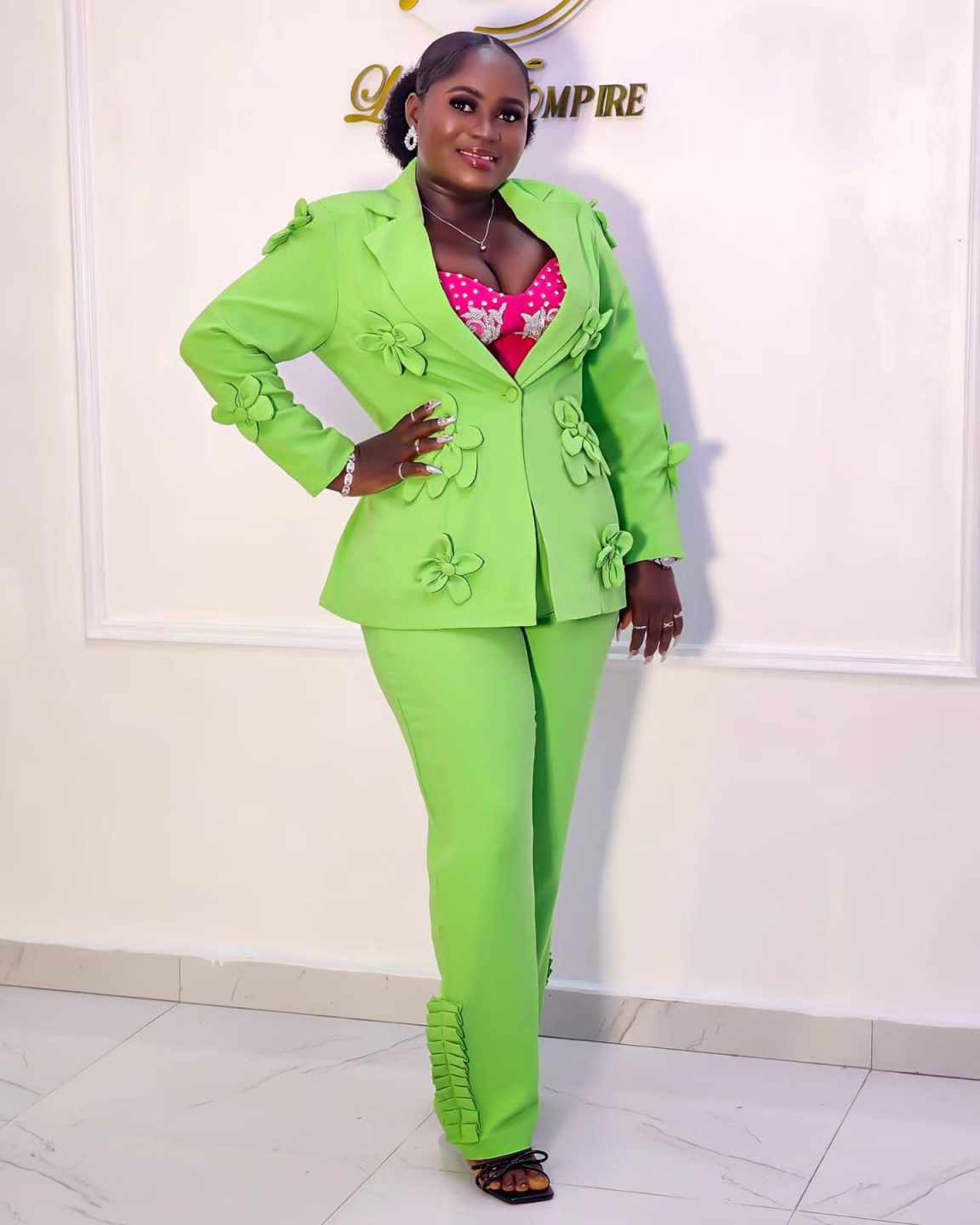Plus Size Green Women Blazer S - Women'S Green Formal Wear ulasan dan harga