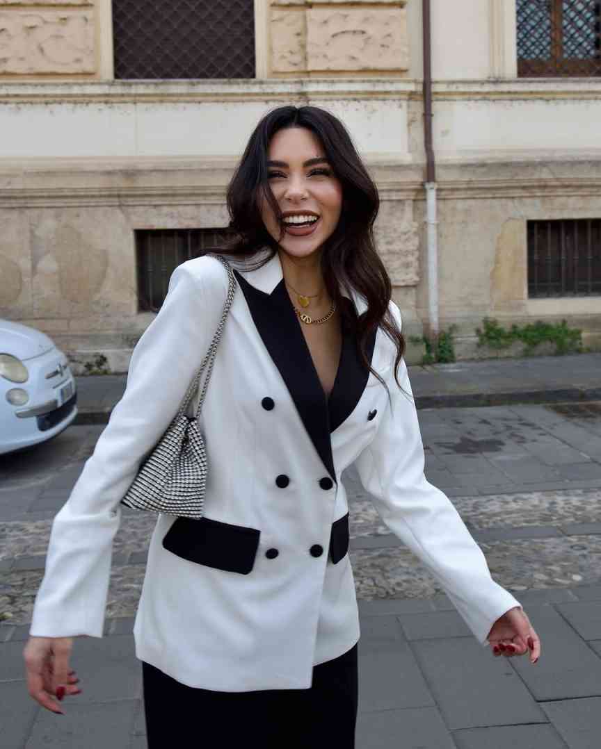 Modern Woman Suits 2 Pieces Bl - Women'S Formal Wear Pants Suit ulasan dan harga