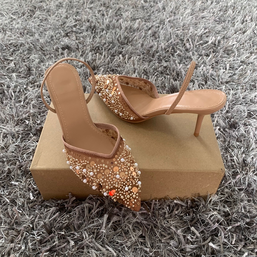 Fashion High Heeled Formal Par - Slingback Heel Formal ulasan dan harga