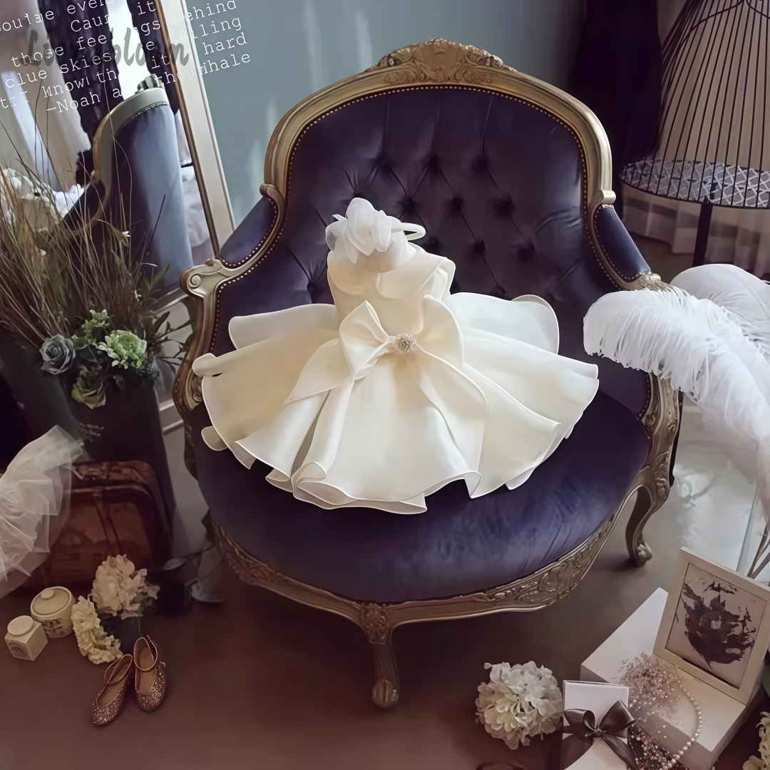White Pearl Embellished Dress  - Women Formal Wear For Wedding ulasan dan harga