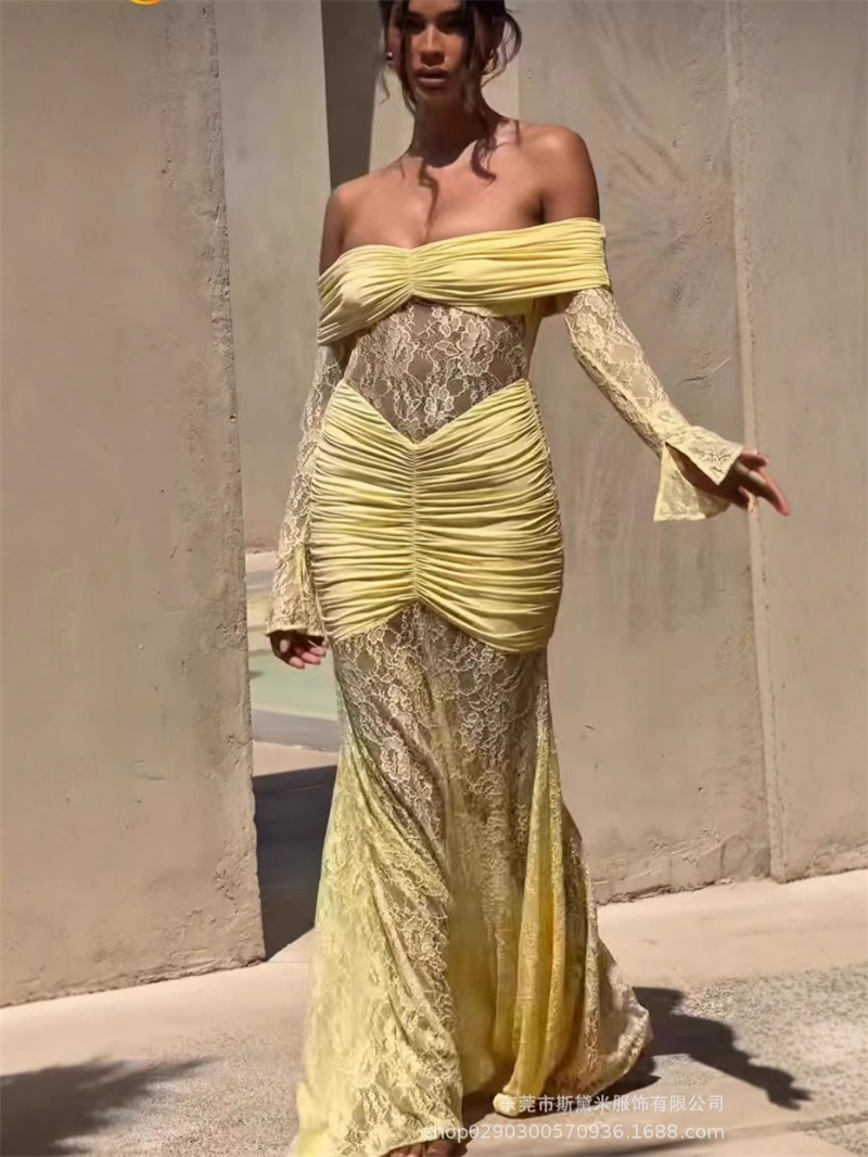 Sexy Lace Mermaid Women Prom D - Women'S Holiday Formal Wear ulasan dan harga