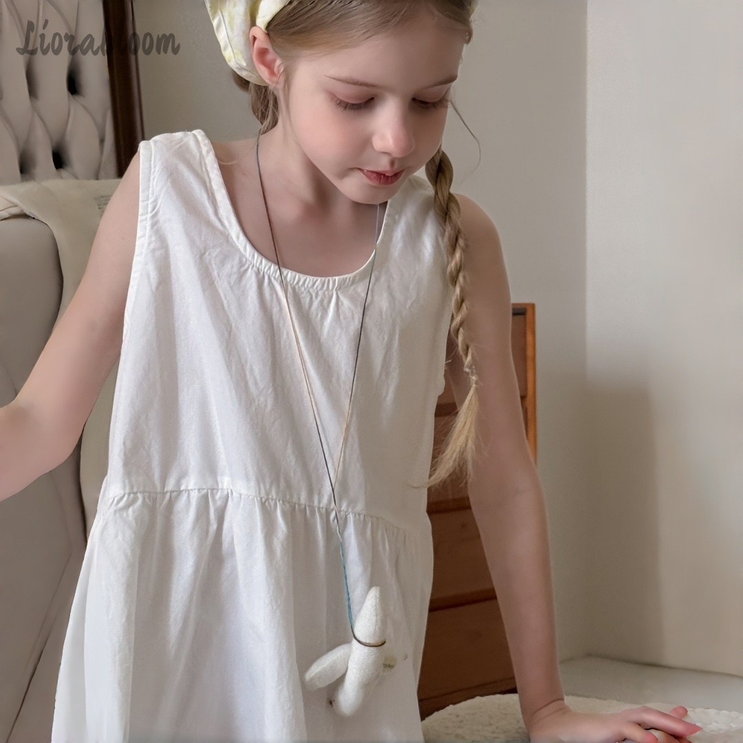 Girls' White Dress Simple Maxi - Women Formal Wear For Wedding ulasan dan harga