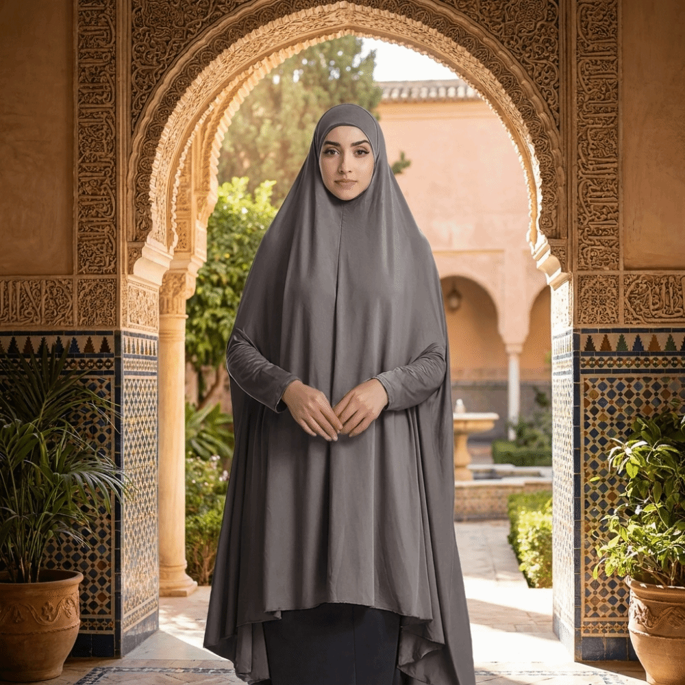 Caftan Plain Muslim Abayas Mod - Women'S Formal Traditional Wear ulasan dan harga