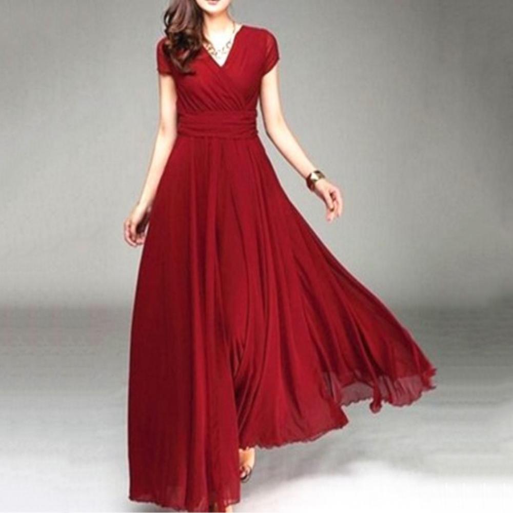Hot Sales!!! Bohemian Women So - Wrap Dress Work ulasan dan harga